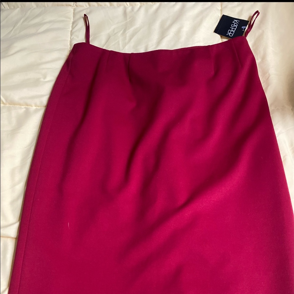BRAND NEW NEVER WORN - Ladies Kasper Dress Red Skirt